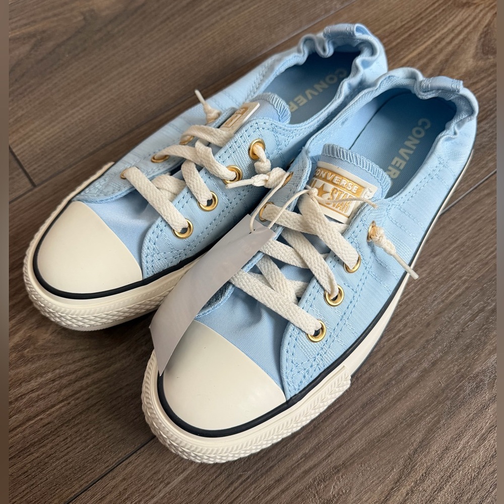 Converse Sky Blue Shoreline Slip-on Sneakers - Picture 8 of 11